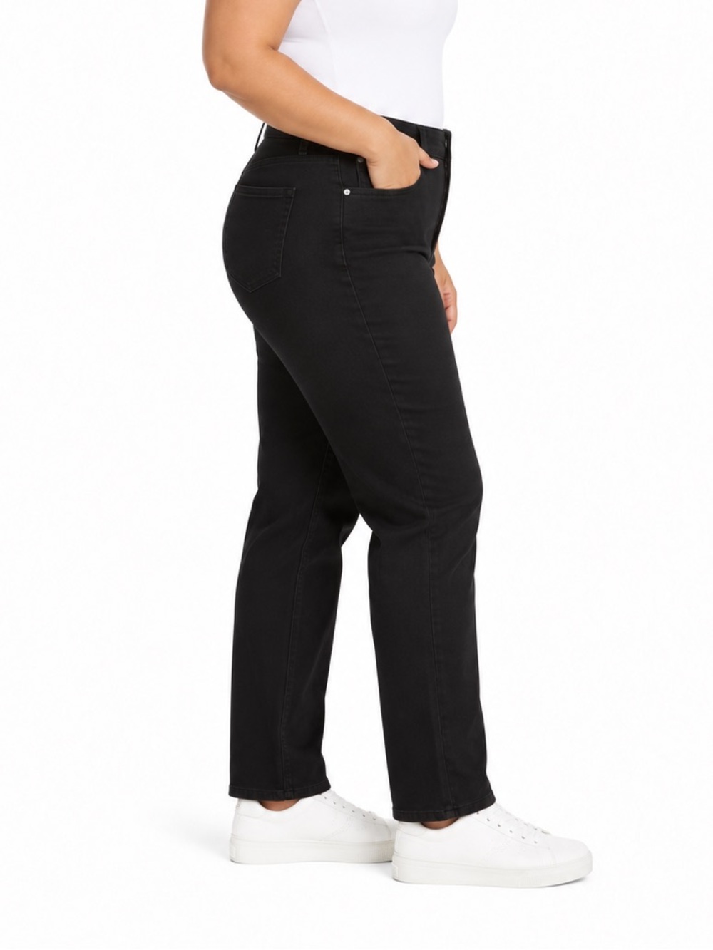 NWT- Gloria Vanderbilt Sculpt Stretch Classic Rise Tapered Jeans Size 18 - Picture 2 of 3